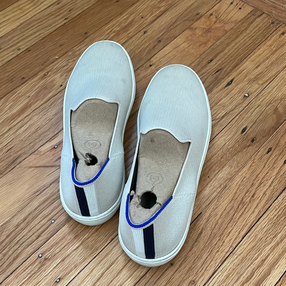 Rothys Original Slip On Sneaker in sand